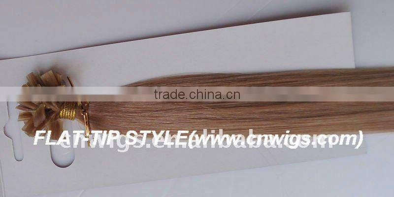 TOP REMY GOOD QUALITY flat tip hair extension