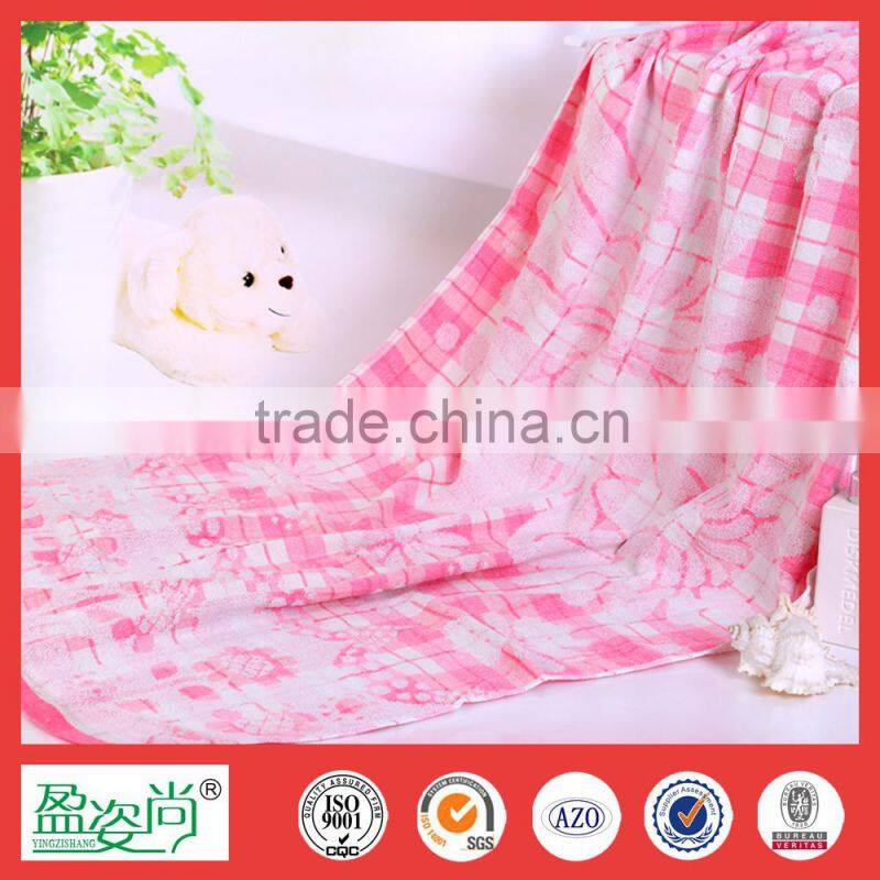 high quality 100% organic cotton bath towel terry cotton