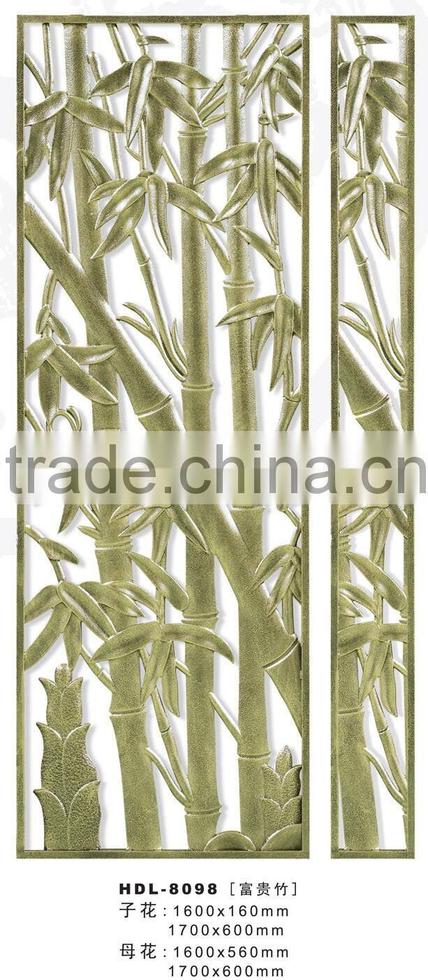 Aluminum embellish accessories for doors and fences HDL-8047