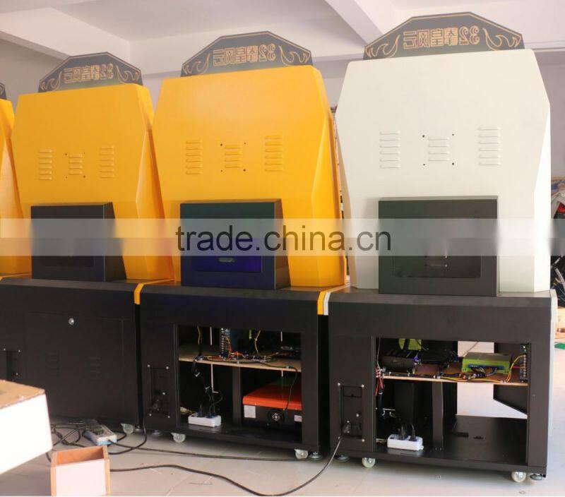 2015 Latest Design Arcade Video Game Machine Super Street Fighter IV 4 Simulator Arcade Frame Fighting Game machine