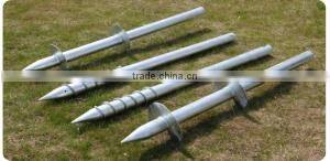 Solar ground screw, ground screw, ground screw pile for solar panel installation
