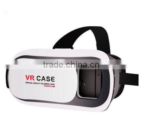 2016 New Arrive 3D VR Box Virtual Reality Glasses Cardboard Movie Game for Samsung IOS iPhone