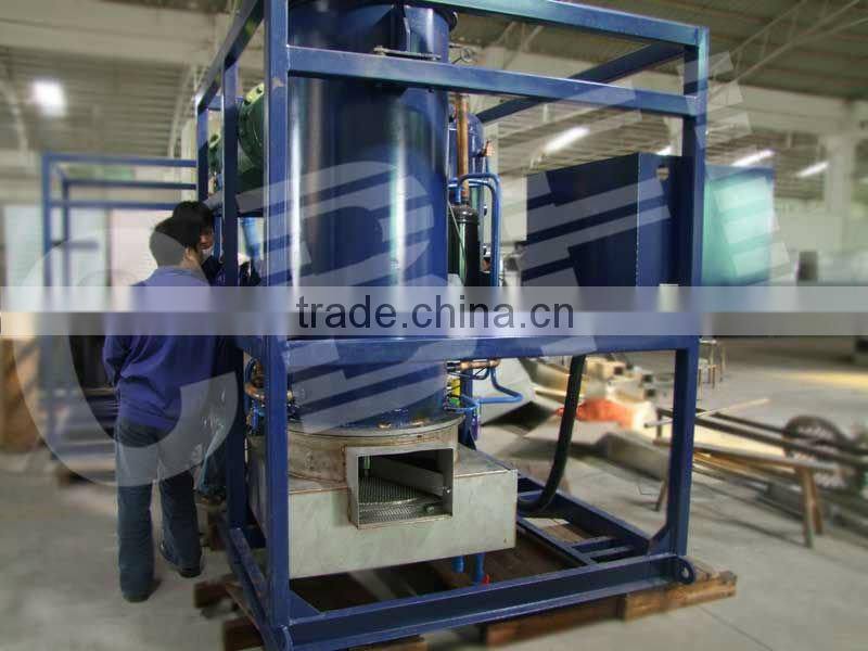 Commerical edible ice tube maker with high technology evaporator