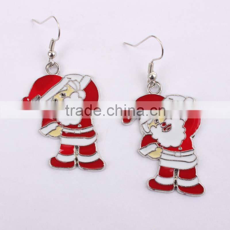 santa earring Christmas Gift santa claus wholesale earring 2015