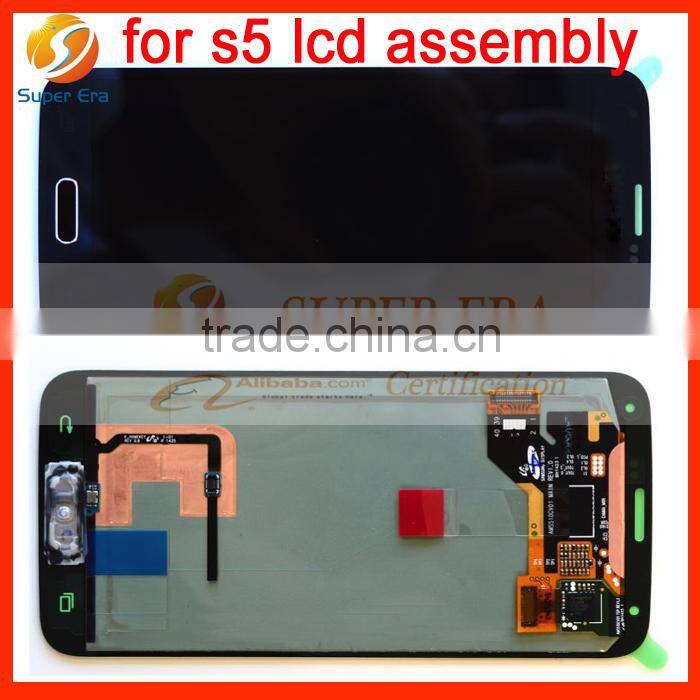 perfect original LCD+Screen Digitizer Assembly for Samsung Galaxy S5 G900A G900T G900V G900P Black