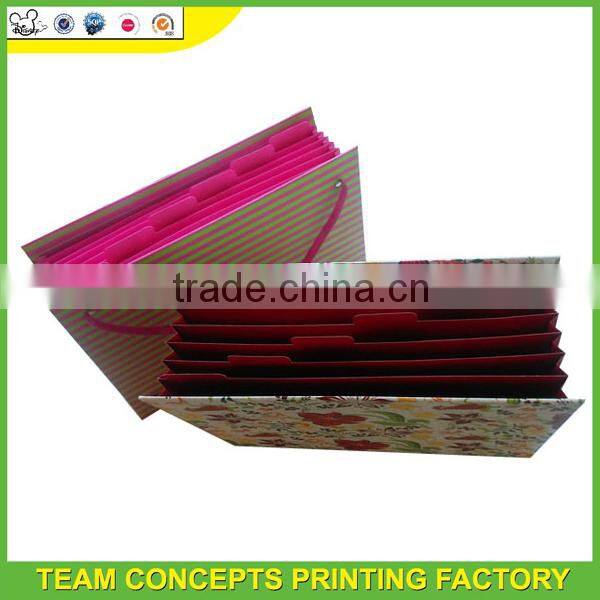 Classical Design a4 clear file folder document holder