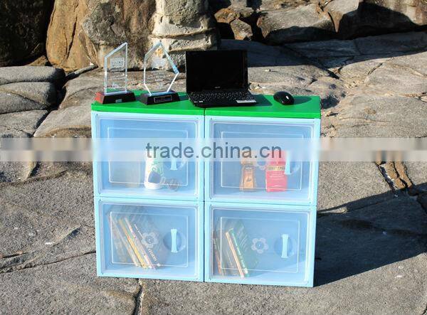 Multifunction Plastic Storage Office Desk