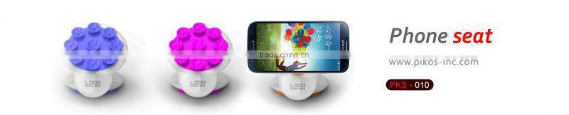 Silicon folding phone holder /seat /stand