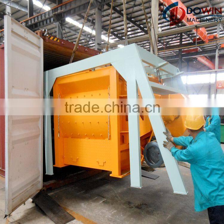 HZS 25 series mobile ready mixed mini concrete mixing plant