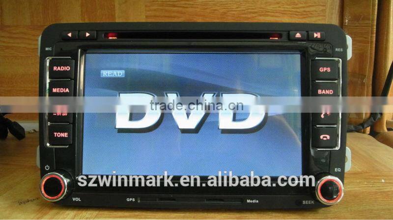 special car GPS For VW Passat with 7'' Digital panel DH7048