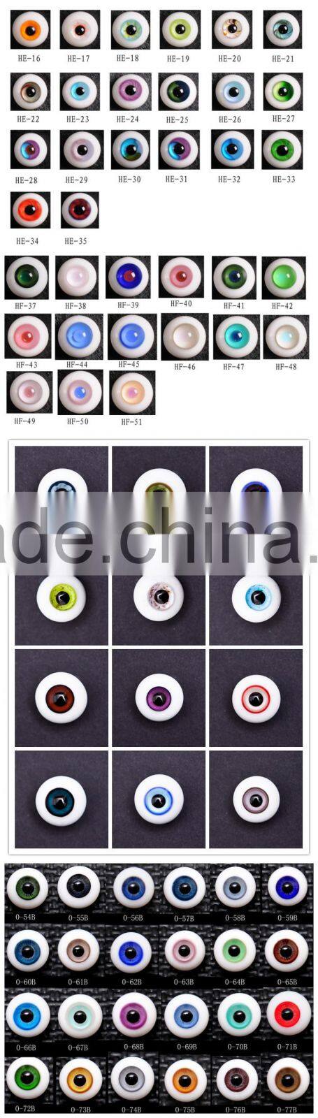 100% handmade craft glass eyes for dolls