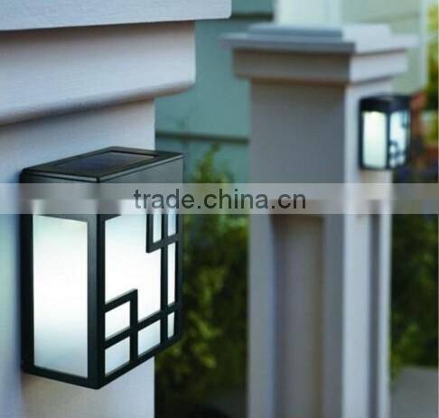Solar LED Deck Path Patio Lamp Light Lights Lighting Fixture Dusk to Dawn 4 Pack
