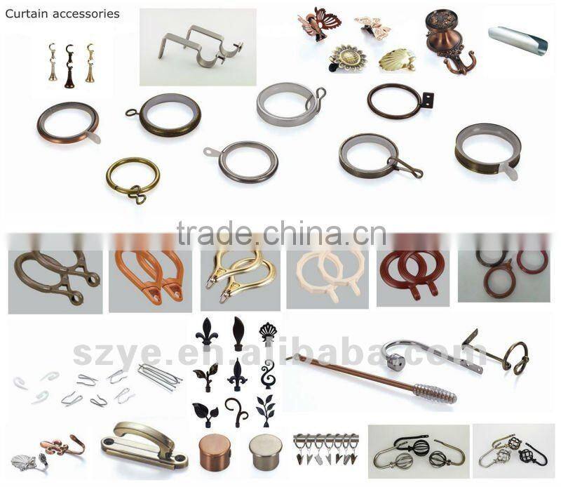 Home automatic system electric motor track stainless steel spare parts electric curtain track