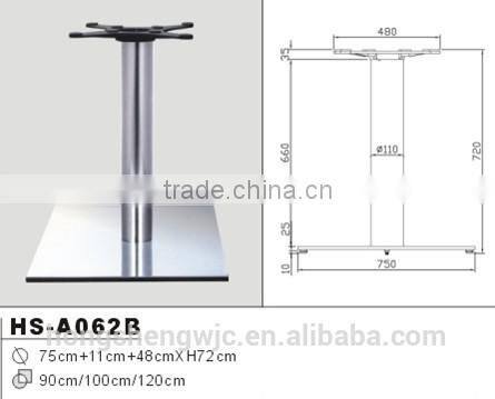 High quality high-end office base steel/cast iron table leg