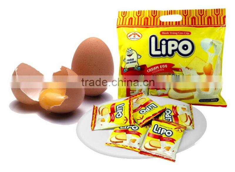 USEFUL PACKAGE - LIPO Cream 135G/bag Egg cookies