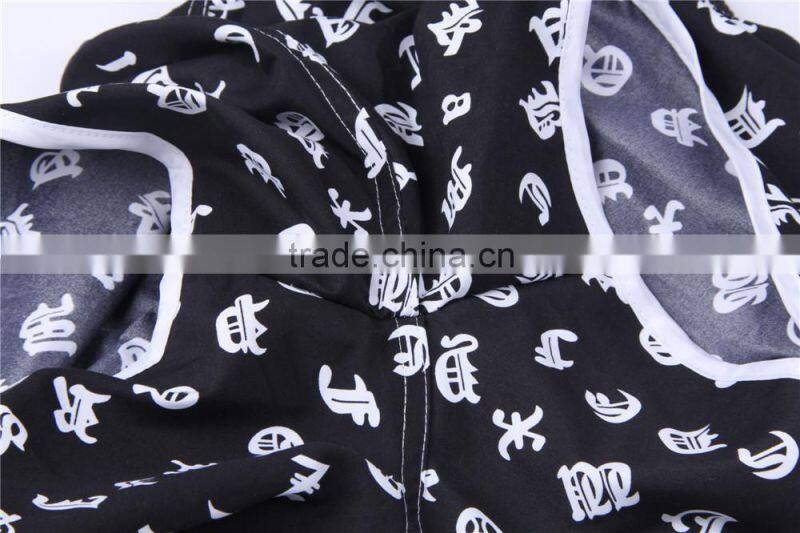 2015 custom printed pants beach pants swimming wear