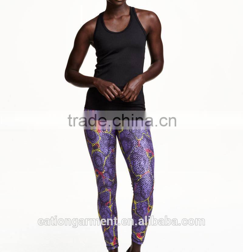 wholesale 2016 young girls tights custom digital printed leggings