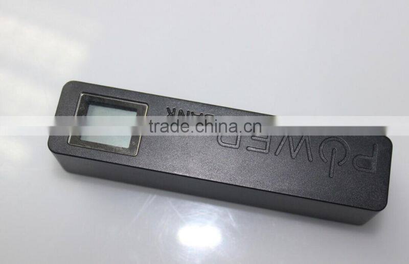 DELONG newest power bank with led screen 2600mah