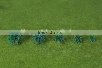 mininature architectural scale model tree, model palm tree, aritificial palm tree , plastic palm tree, HO scale, PT-22