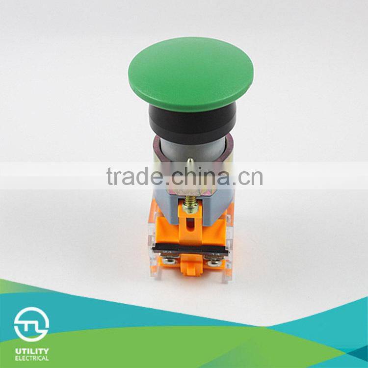 Mushroom Push Button Instantanout Type or Self-locking Type