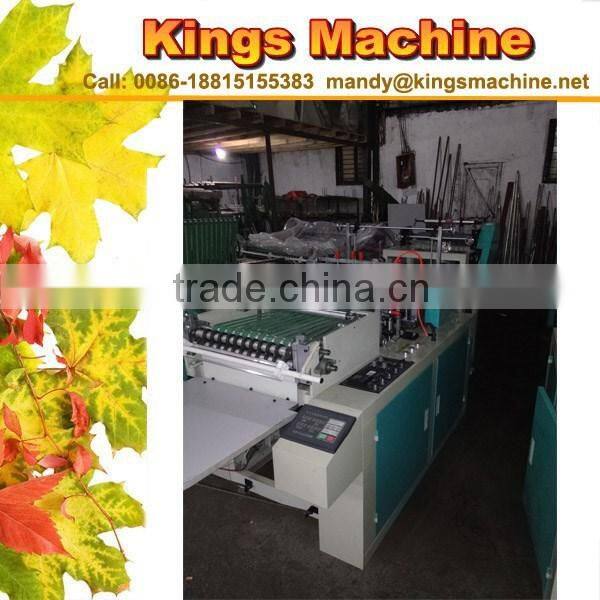 China Auto Arc Shaped Sealing Bag Maker Machine Double Line(Kings brand)