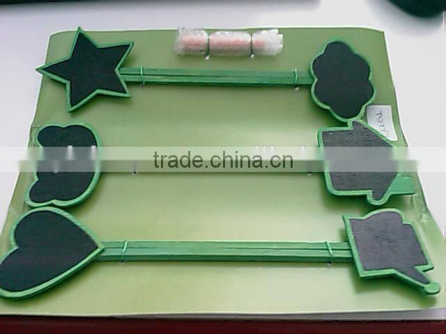 Variety of plant marker slate home garden decoration