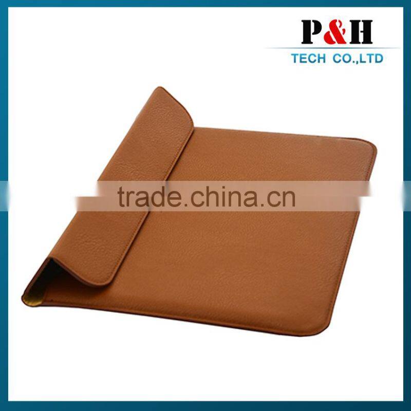 China Supplier Leather Skin Case for Macbook Pro 13-Inch/13.3-Inch