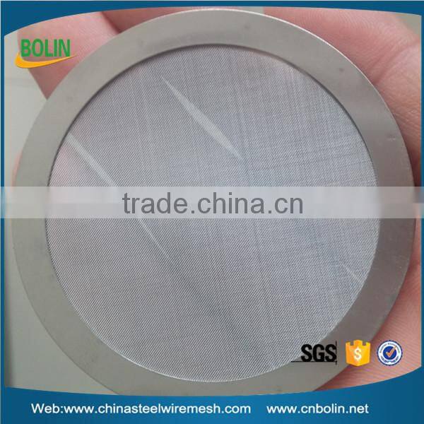 Stainless Steel Washable Reusable Disc Premium Filter for AeroPress Coffee Makers