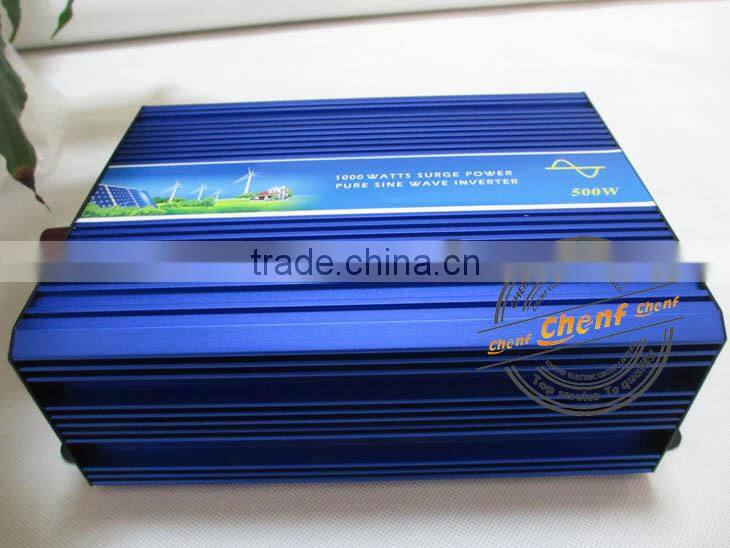 Intelligent High Quality Cheap Car Use Home Use Small 500W Solar Must Power Inverter