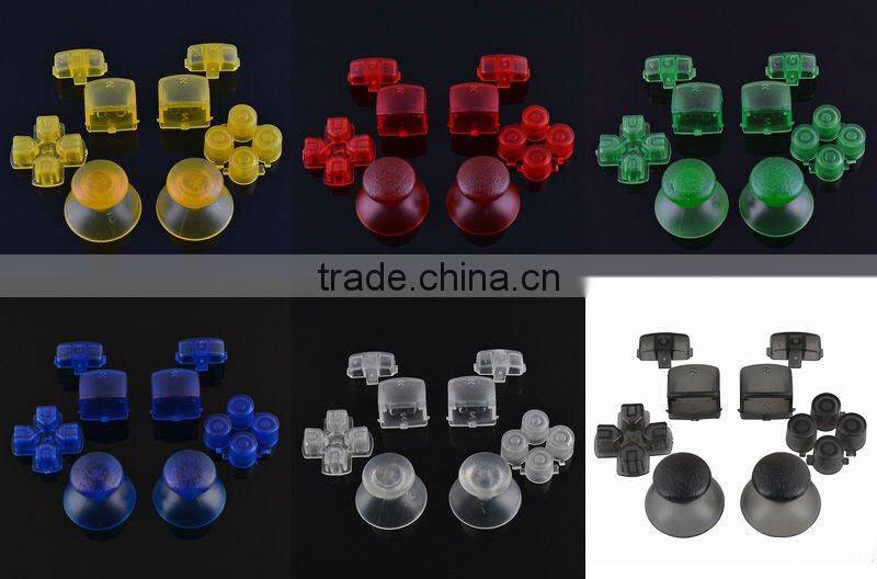 factory price wholesale For PS3 Controller full set Buttons baby Blue Kits