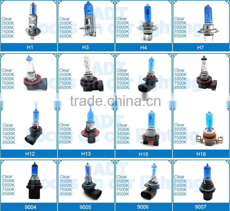 5800k Platinum White Xenon Halogen Bulb H1 H3 H4 H7 H8 H10 H11 9005 9006