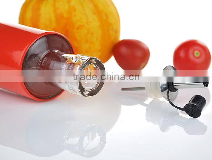 hot sale glass grand oil and vinegar bottle drizzler