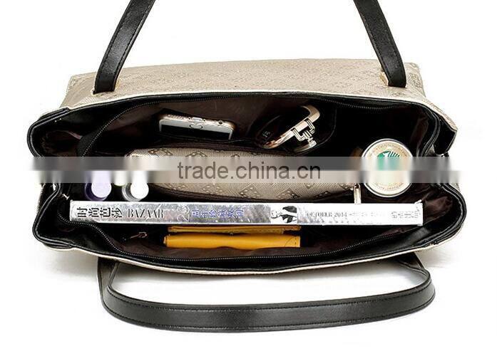 Composite Brand Bag Wholesale Fashion PU Tote Bag Handbag