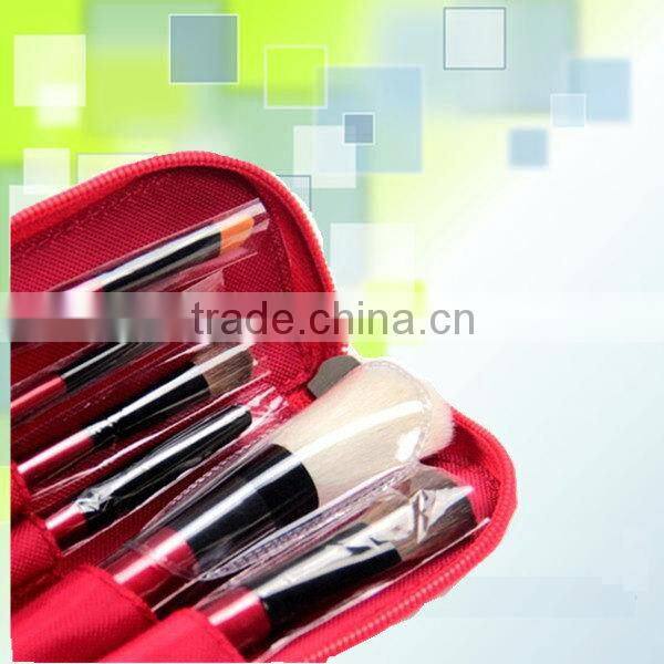 Modern best sell jute cosmetic bag with clear pvc window