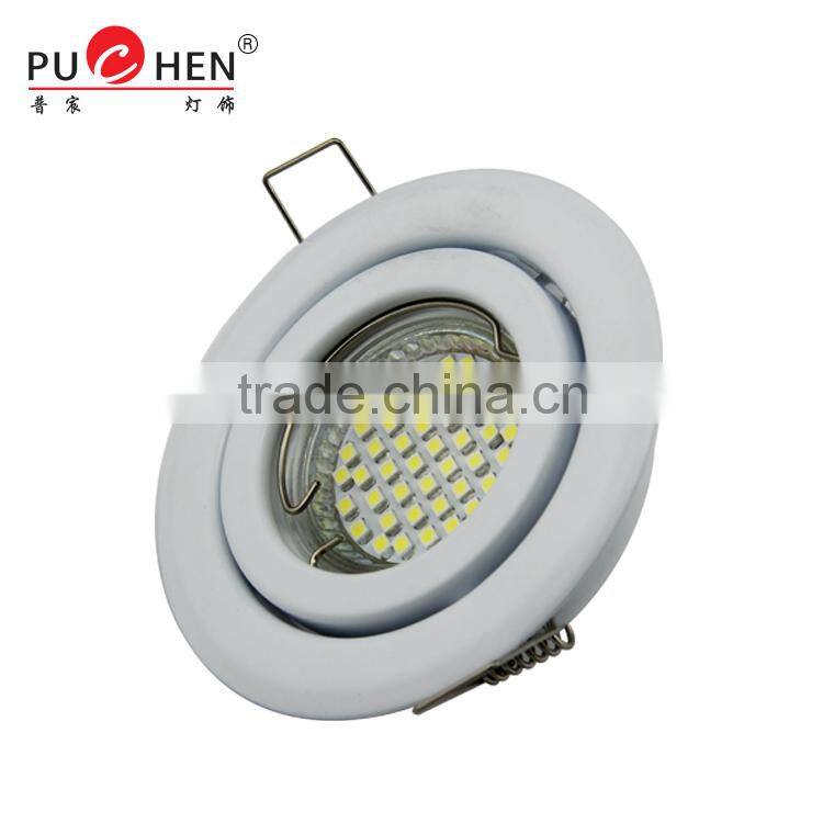 Home cheap price Zinc alloy High Quality patch Ceiling halogen LED can hold different light sources lighting 3w 220v Model XS106