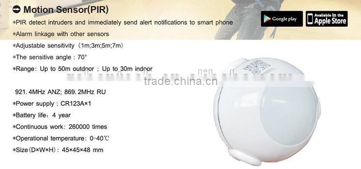 Wireless Security Alarm Camera System HD P2P Infrared Night Vision WiFi Camera iSmartAlarm IP Camera System