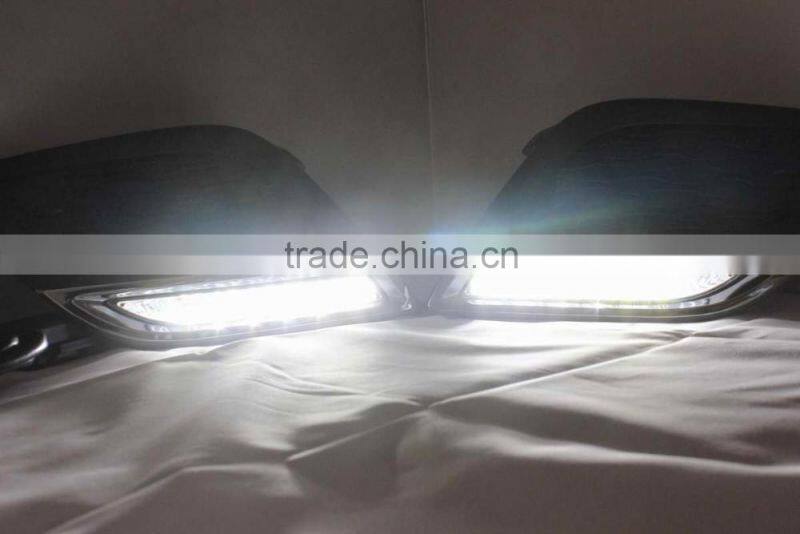 Bright White LED Daytime running Day Fog Light DRL Run lamp For VOLVO XC60 2009-2013