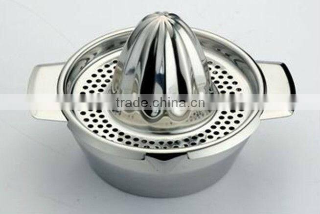stainless steel lemon press