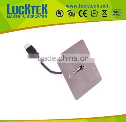 Metal Stainless Steel USB Faceplate Wall Plate