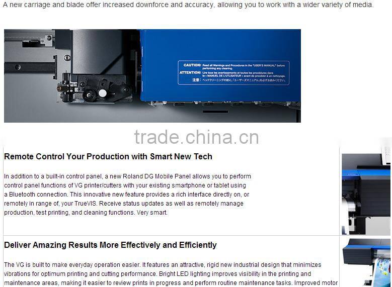 New roland VG540 printer for printing &cutting plotter