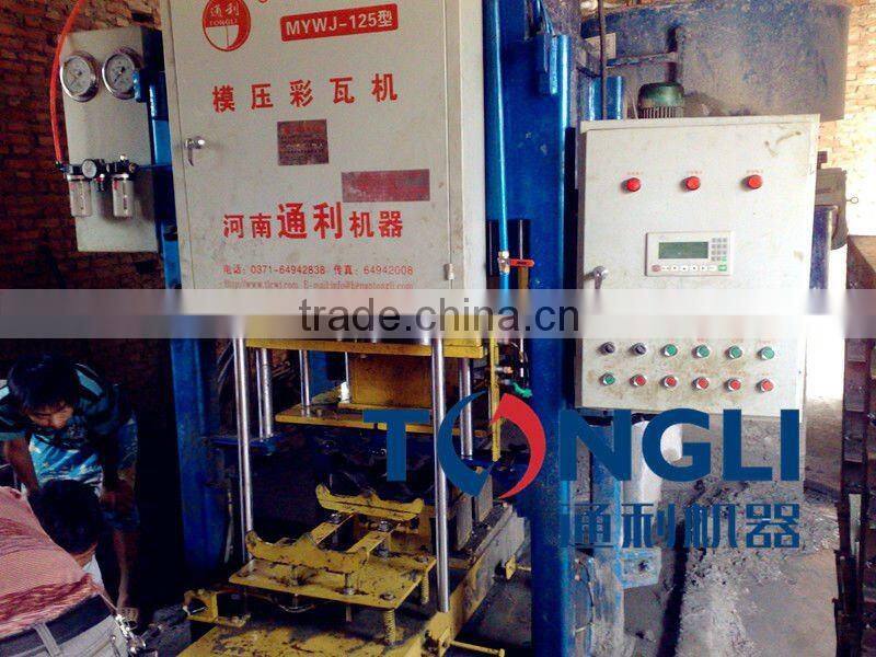 High Speed Concrete Color Roof Tile Making Machine Price