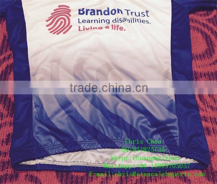 Stan Caleb China hot selling custom made women cheap cycling team wear bib shorts