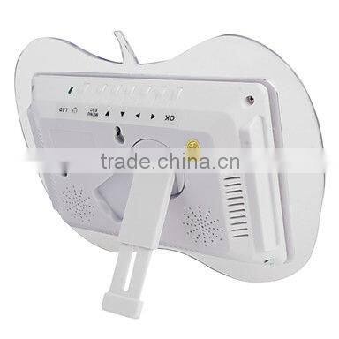 2.4ghz 7 inch screen digital wireless two-way intercom baby monitor