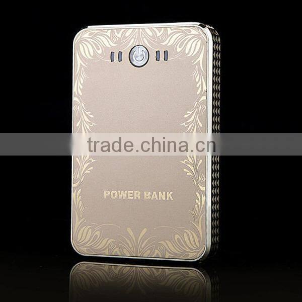 8000mAh Ultra-Compact High Capacity Portable Charger Backup External Battery Pack Lithium Ion Battery Power Bank