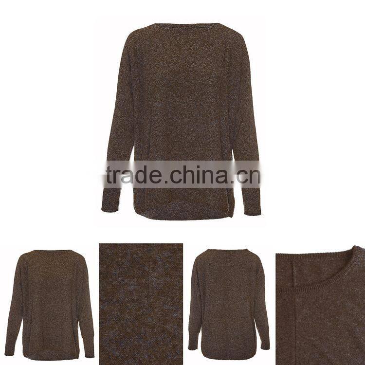 knitted mongolian cashmere sweater