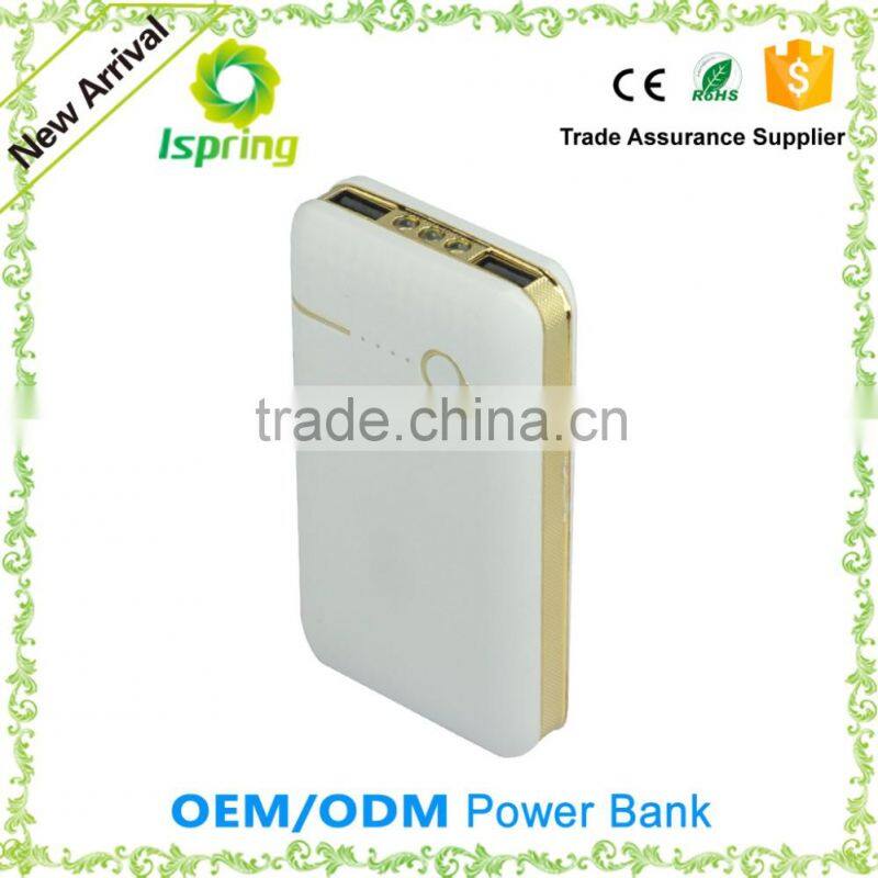 2016 New fast charging professional factory for camera and mobile power bank