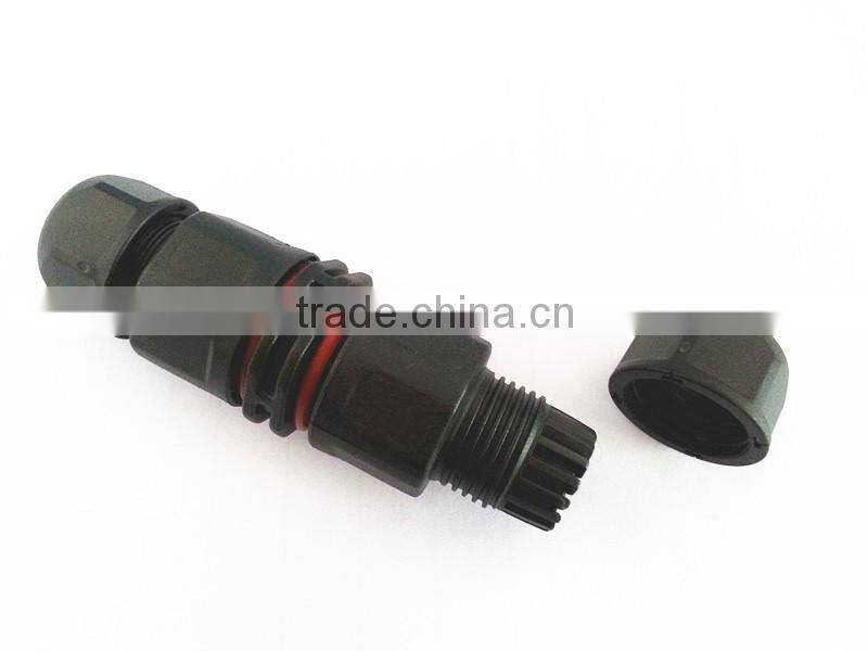 L20 2 pole screw connector solderless waterproof connector street light connector