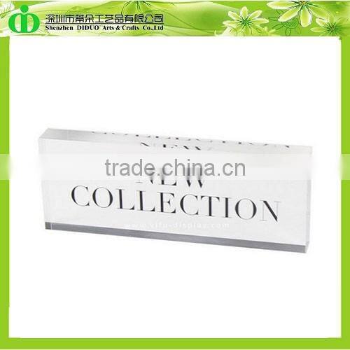 DDB-0144 Trade Assurance 20mm Thickness Acrylic Block