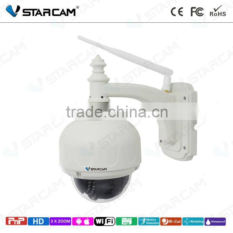 Trade Assurance Supplier ONVIF Waterproof pan tilt 4 optical Zoom cmos dome waterproof security cctv camera