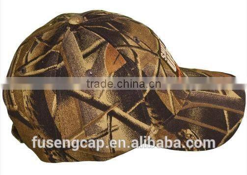 Hot popular hunter baseball caps/character camo printed baseball caps